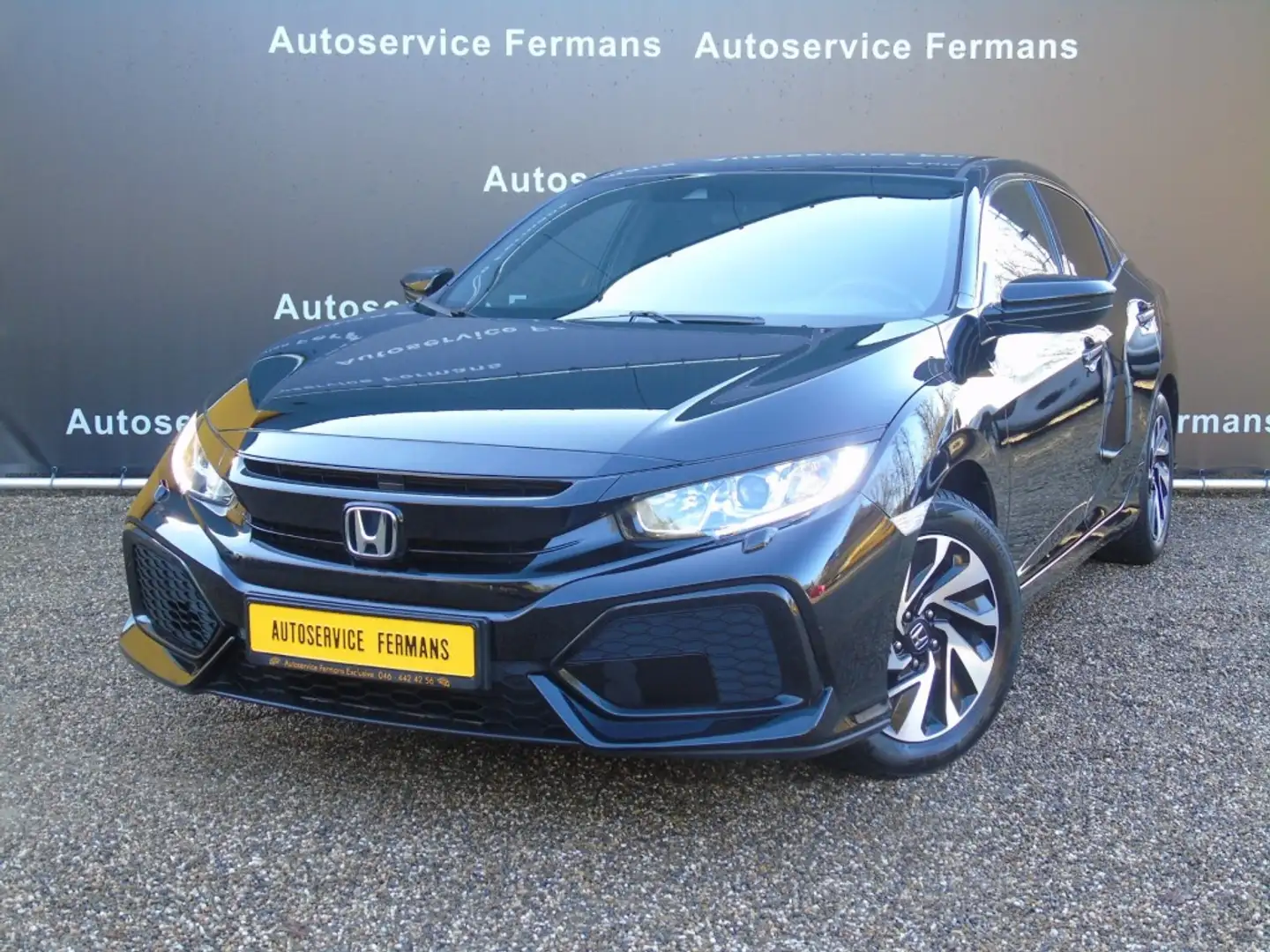 Honda Civic 1.0i V-tec Elegance - 2018 - 64DKM - Stoelverwarmi Schwarz - 2