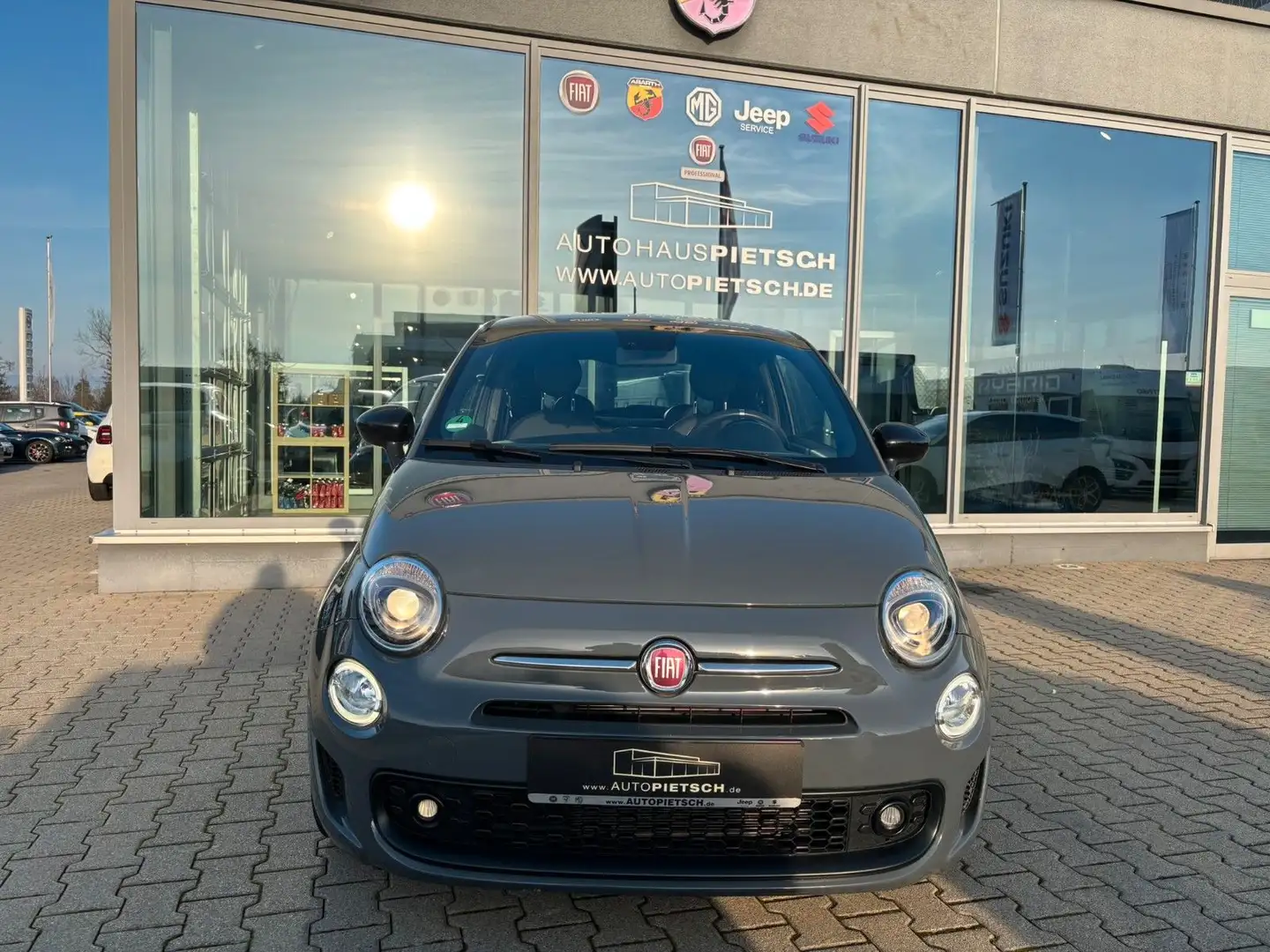 Fiat 500 Hey Google Grau - 2