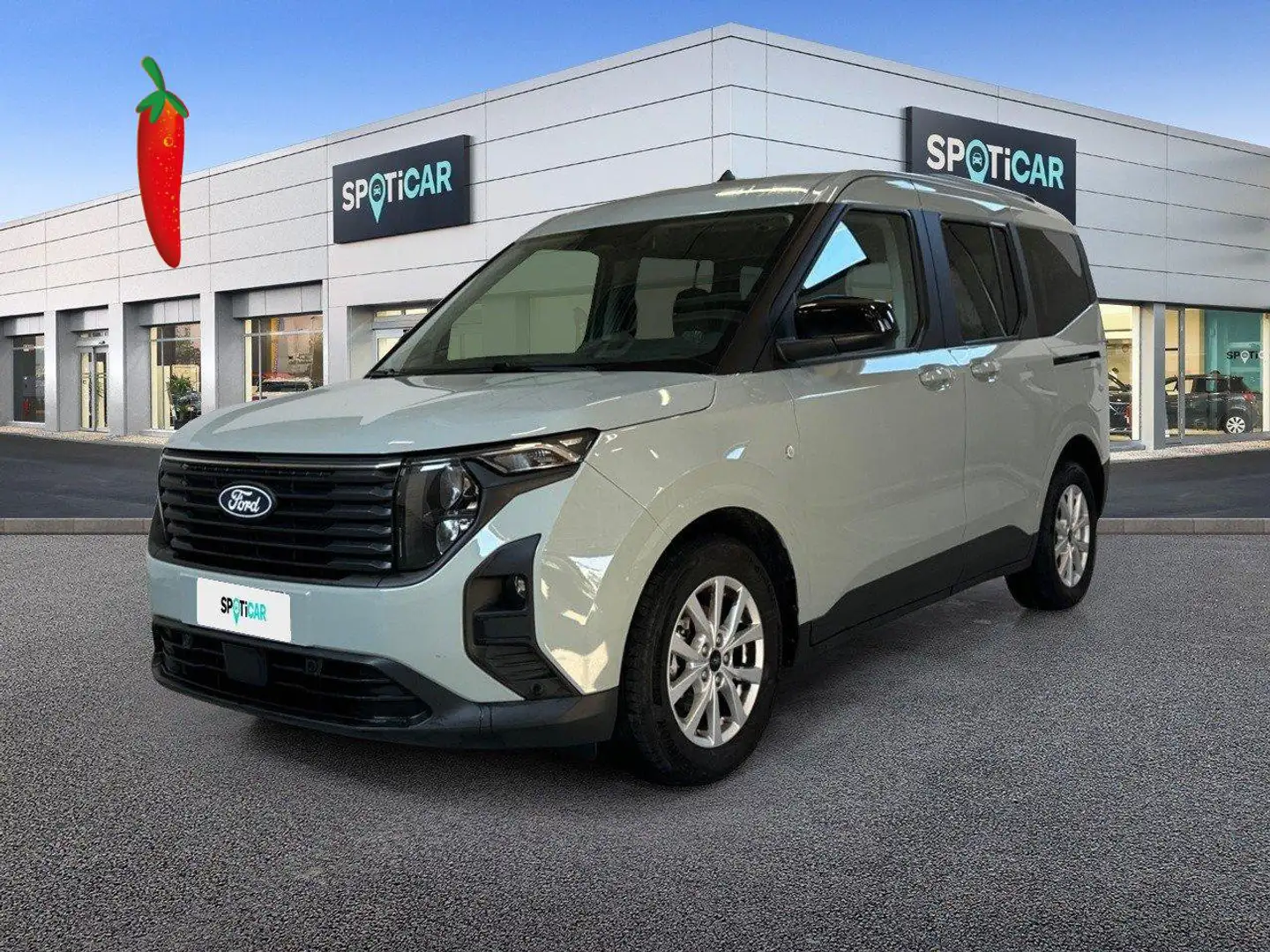 Ford Transit Courier 1.0 Ecoboost 125cv Titanium Gris - 1