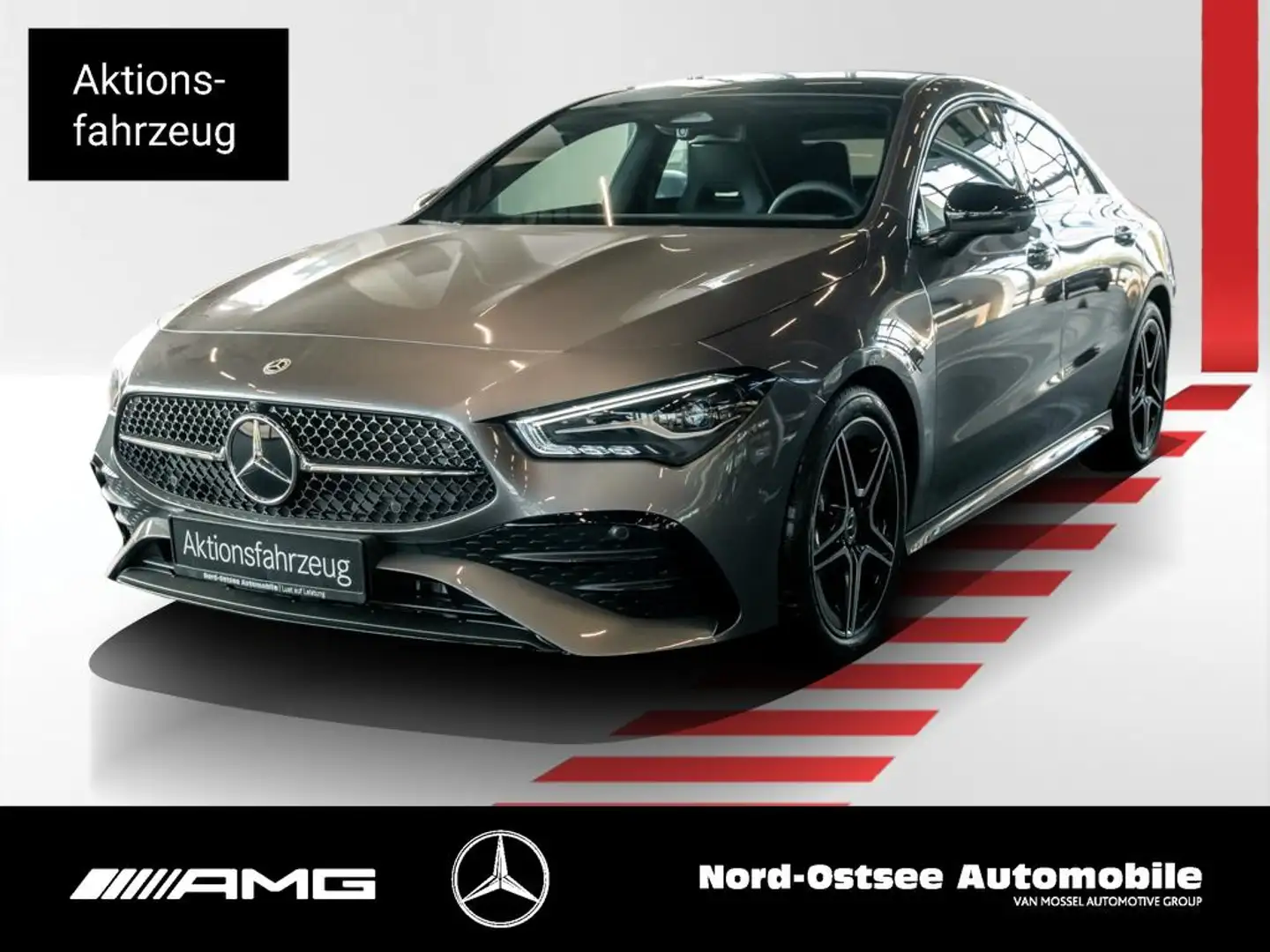 Mercedes-Benz CLA 180 AMG NIGHT PANO 360° SOUND Grau - 1