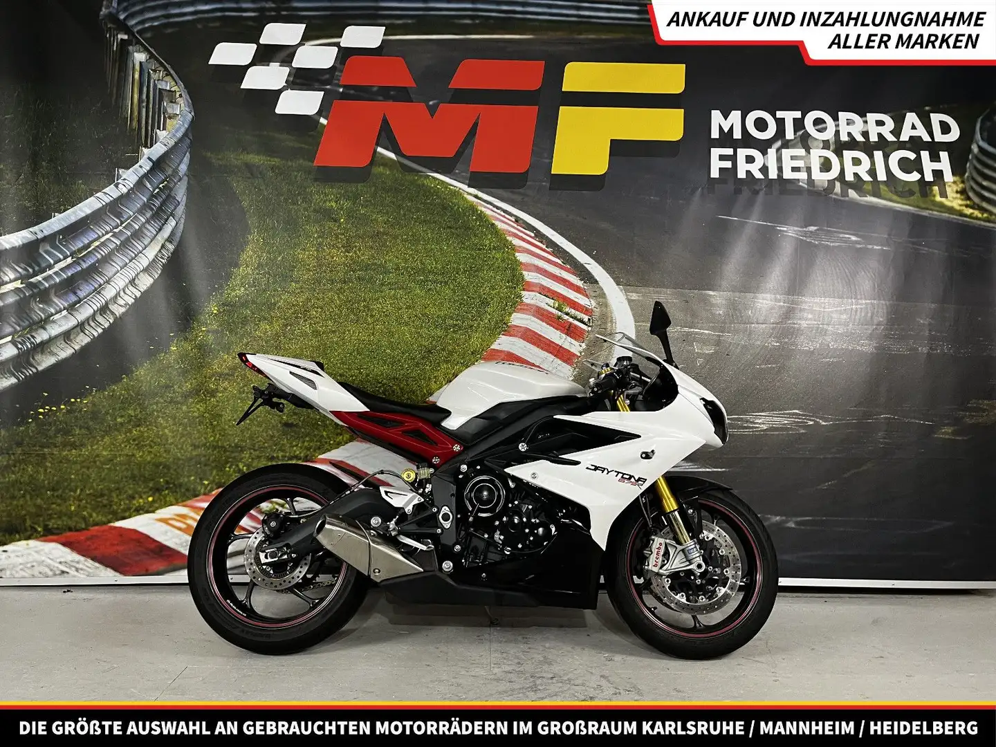 Triumph Daytona 675 R ABS [INSPEKTION NEU] Weiß - 1