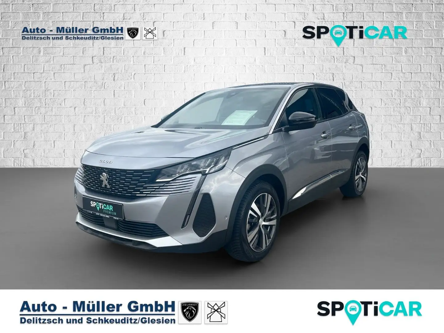 Peugeot 3008 130 PureTech Allure /Navi/Sitzheizung Gris - 1
