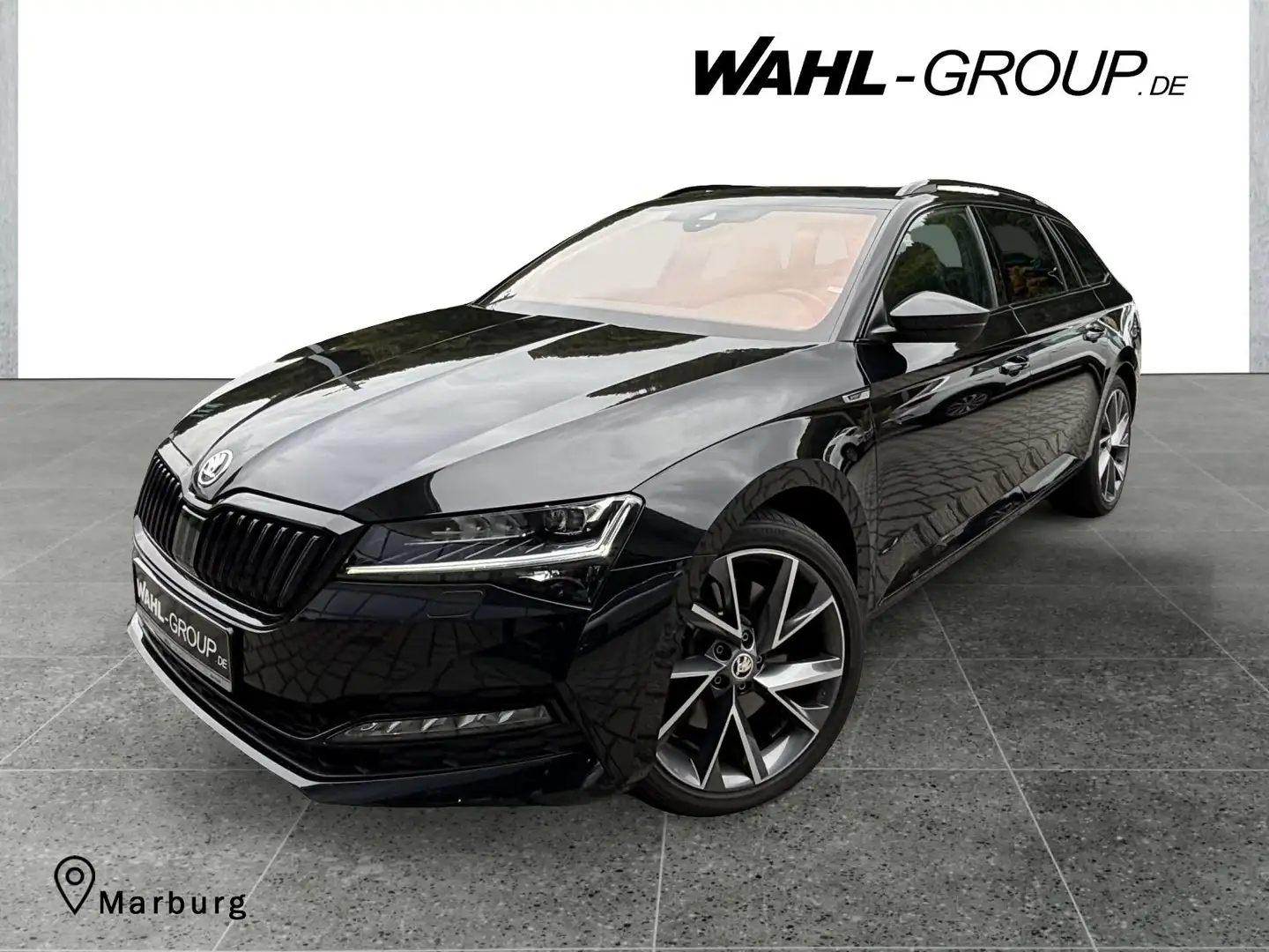 Skoda Superb 2.0 TSI 280 DSG Sportline 4x4*AHK*LED*Blind-Spot*A Schwarz - 1