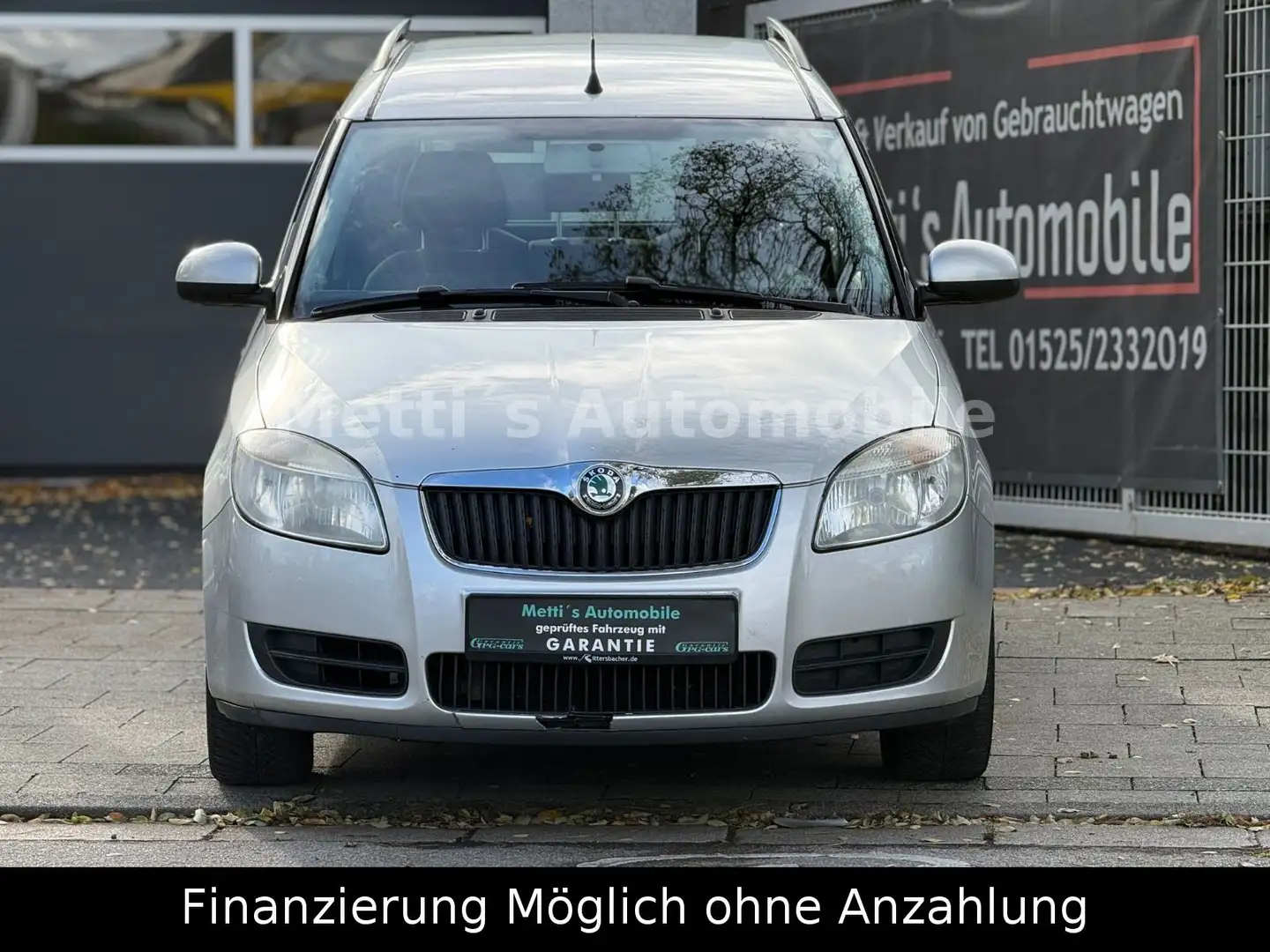 Skoda Roomster Style 1.6 PDC/TÜV-2027 Argent - 2