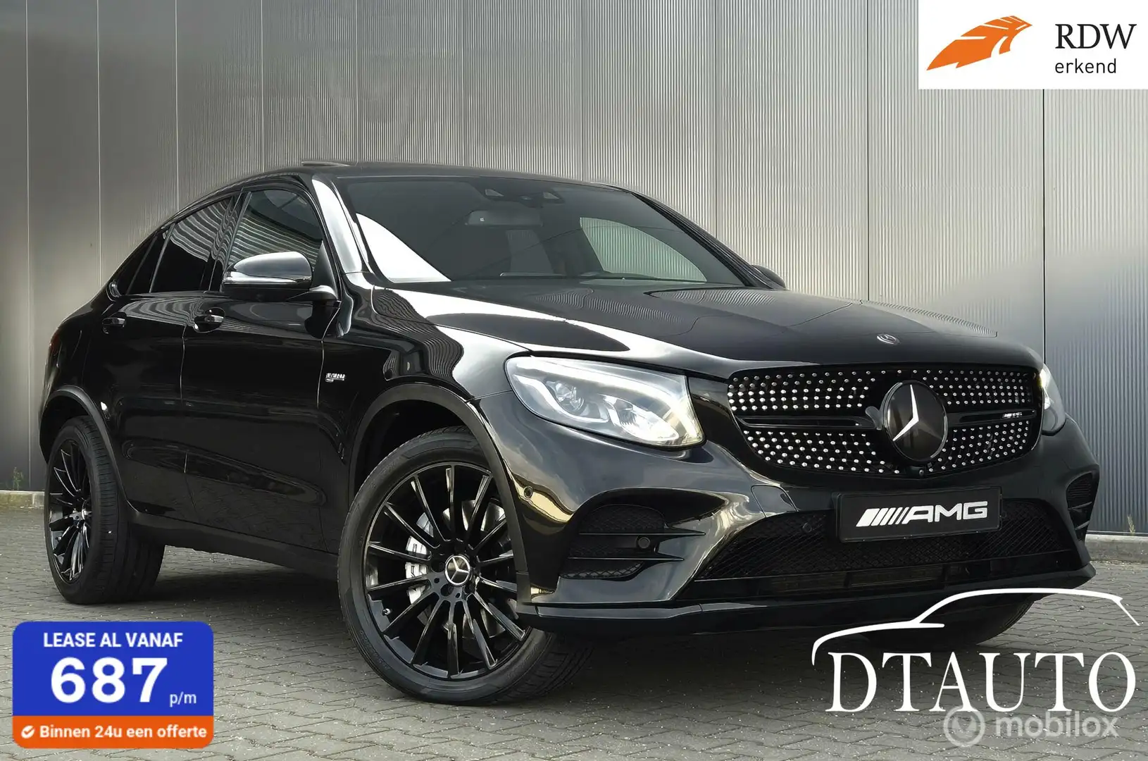 Mercedes-Benz GLC 43 AMG 4MATIC Lucht Head UP Panoramadak Burmester Distron Noir - 1