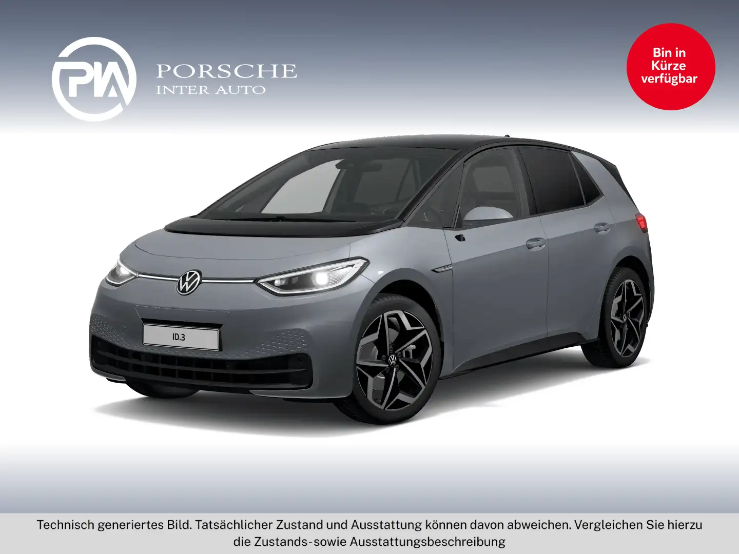 Volkswagen ID.3 Pro S 150 kW (5-Sitzer) Grau - 1