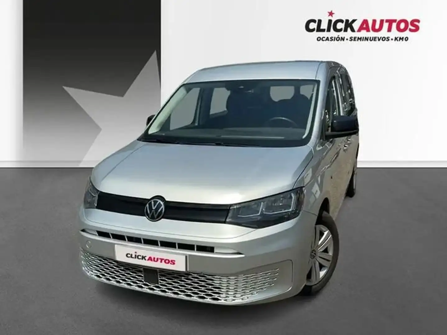 Volkswagen Caddy 2.0 TDI 102CV Origin 5+2 Plateado - 1