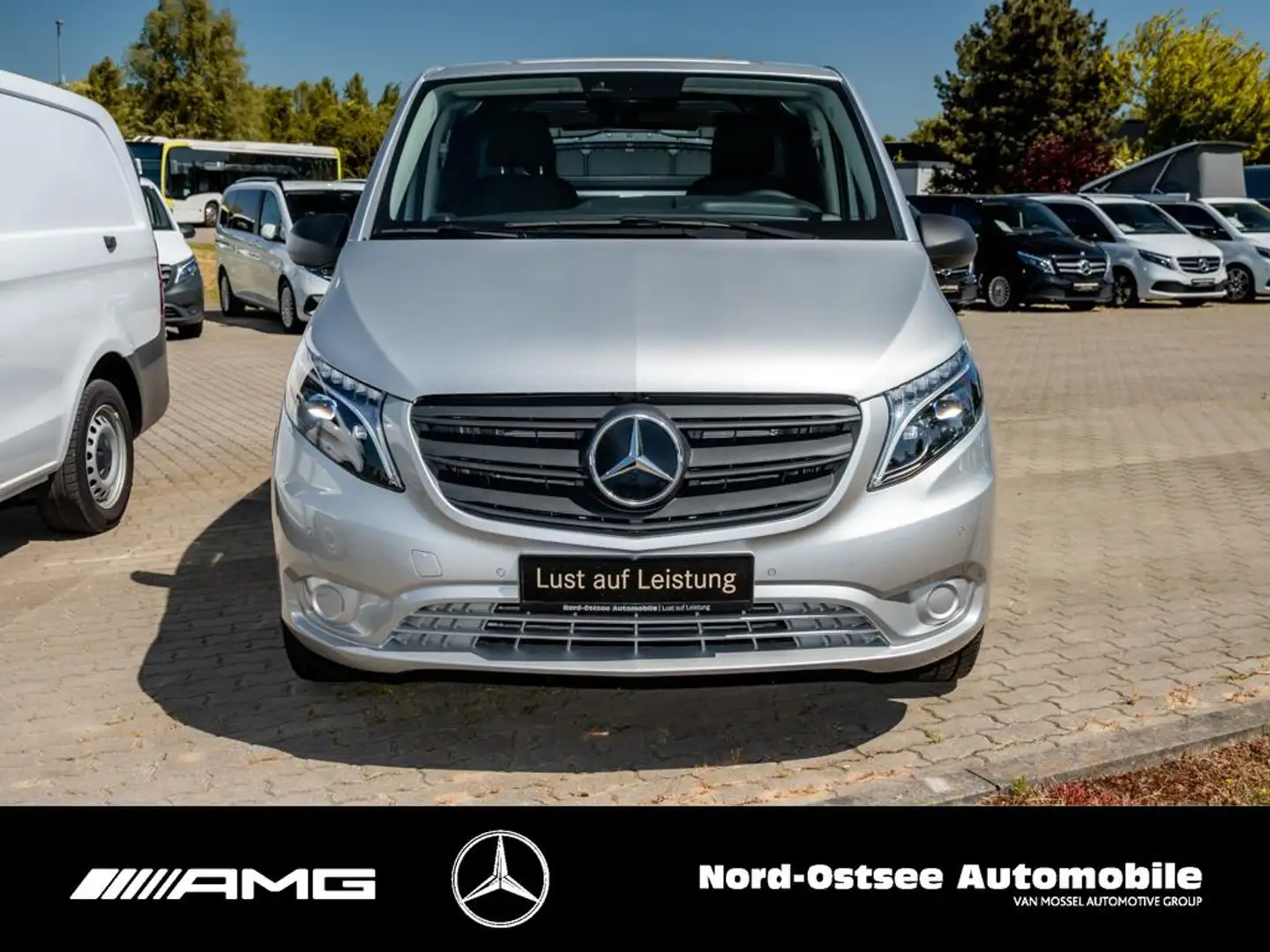 Mercedes-Benz Vito 116 XXL 4x4 DISTR STANDHZG KAMERA AHK 2,5T Argent - 2
