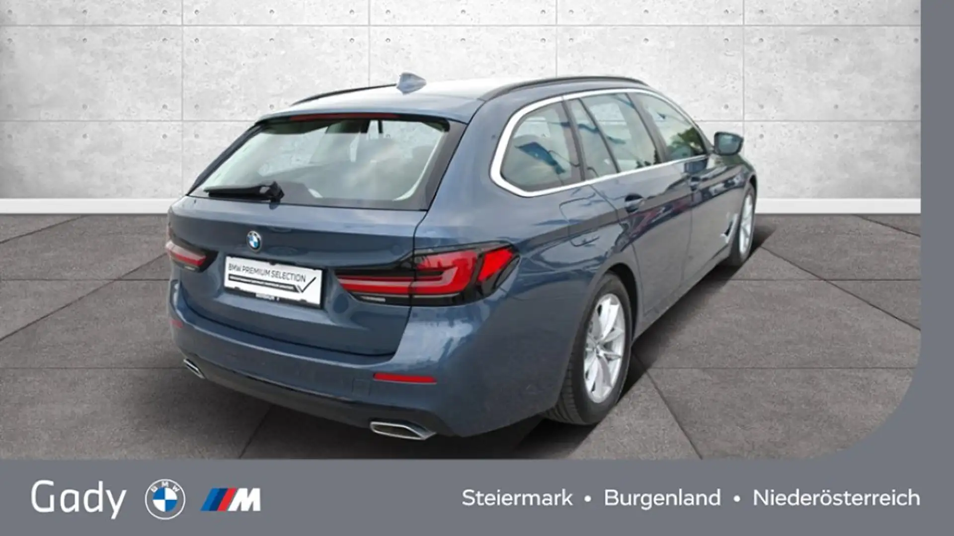 BMW 520 d xDrive Blau - 2
