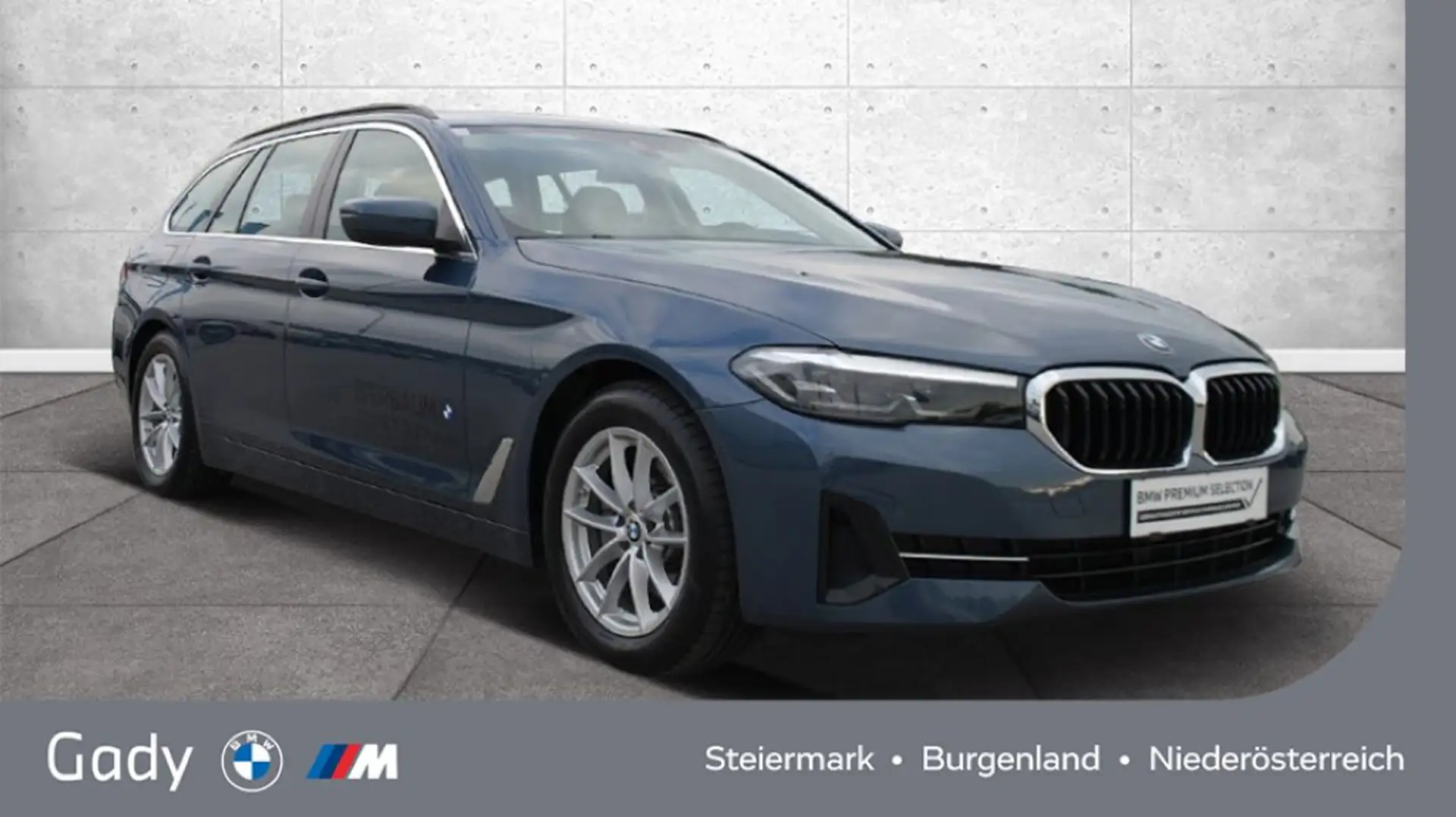 BMW 520 d xDrive Blau - 1