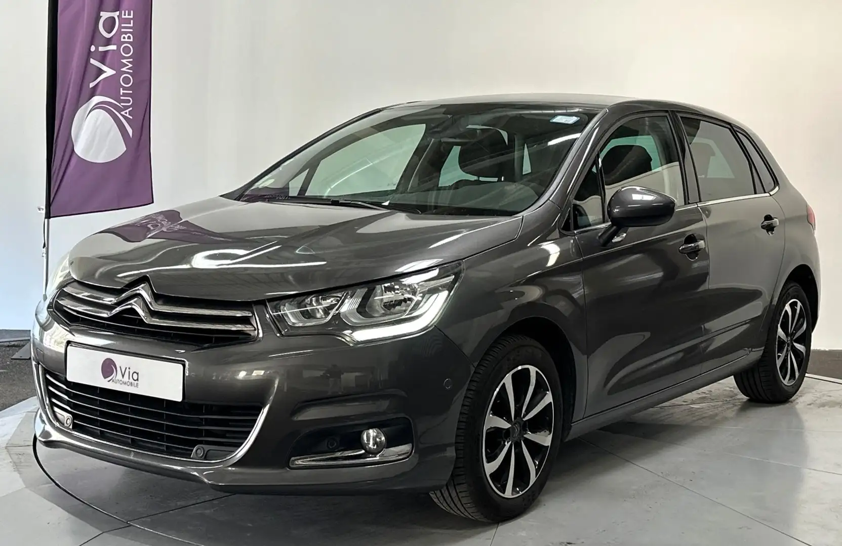 Citroen C4 BlueHDi 100 BVM Business / Entretien Disponible /  Gris - 1
