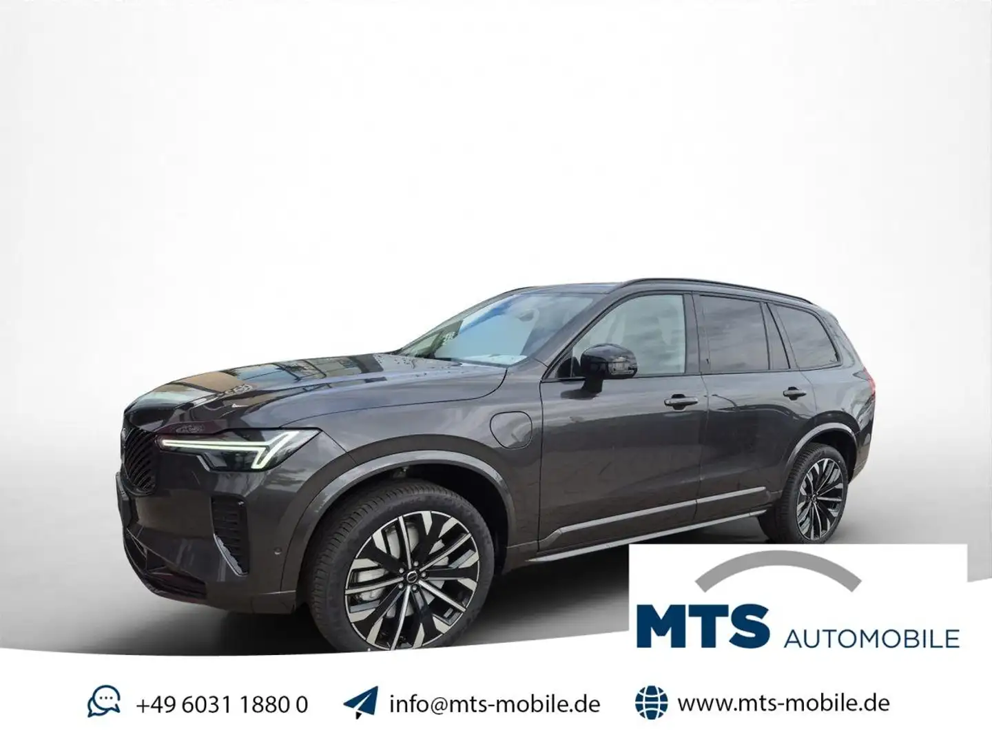 Volvo XC90 T8 AWD Ultra Dark H/K 360° PANO AHK MATRIX Grijs - 1