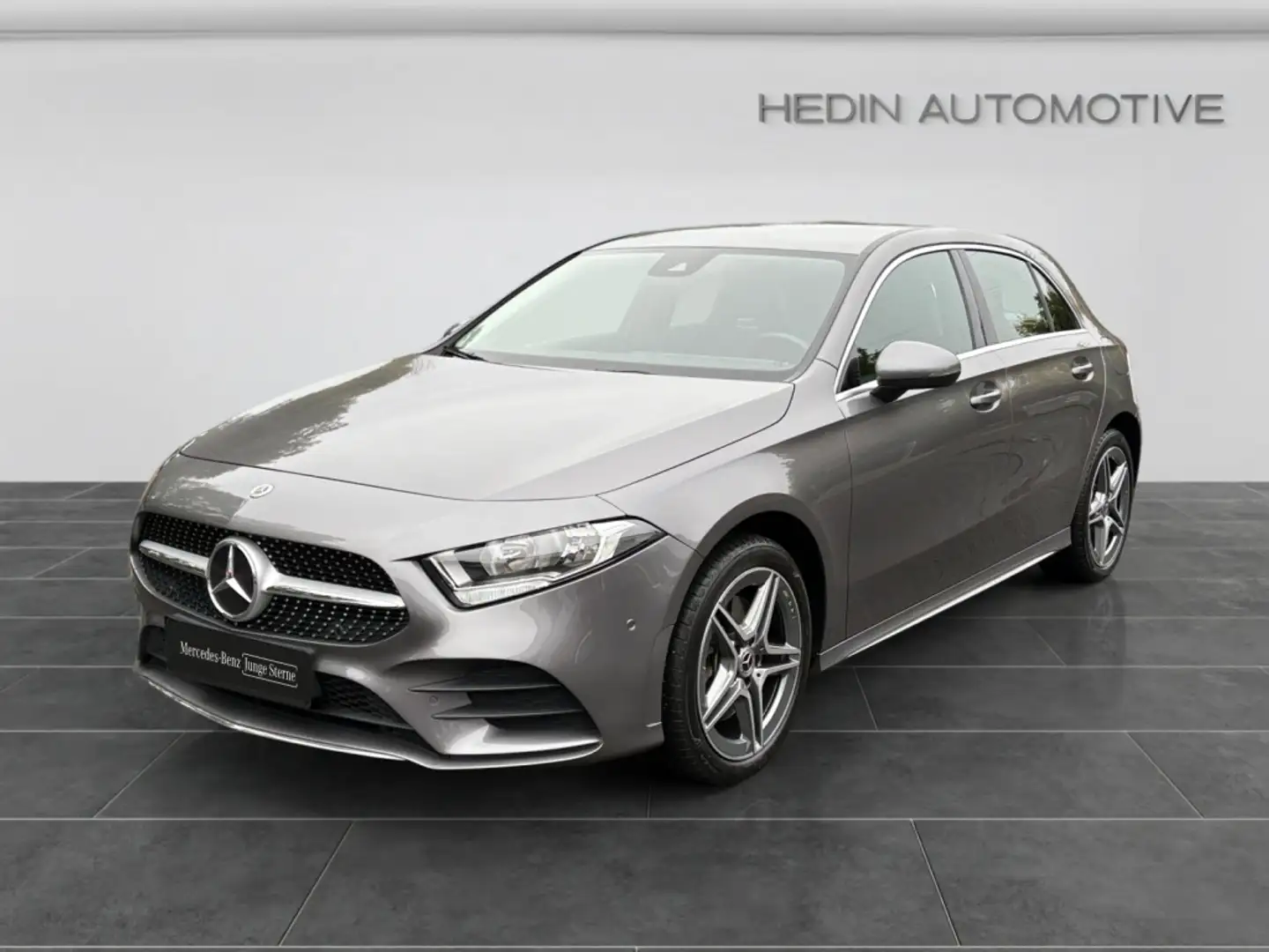 Mercedes-Benz A 250 e Kompaktlimousine AMG|MBUX|SHZ|TEMP|KAM Gris - 2