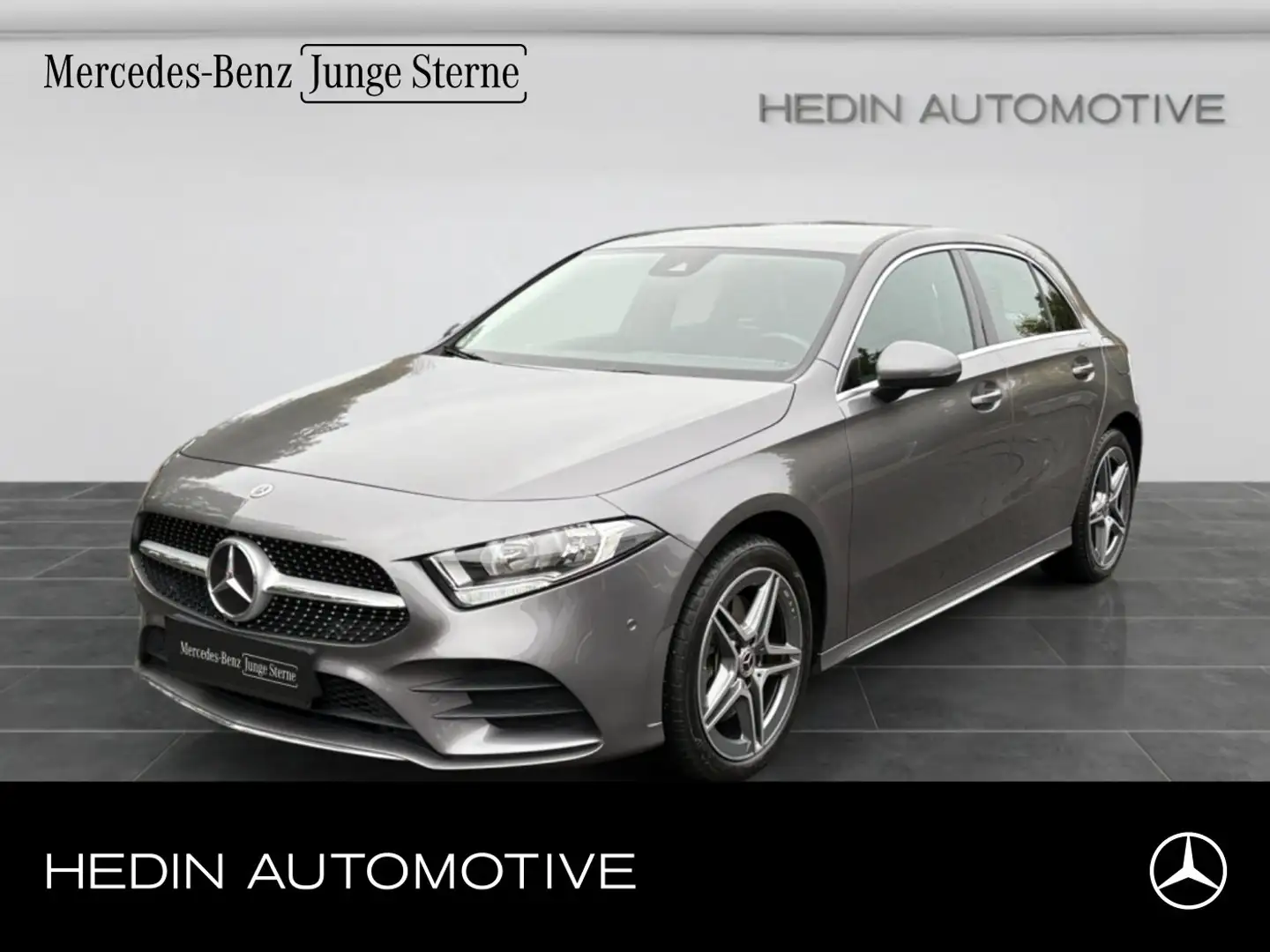 Mercedes-Benz A 250 e Kompaktlimousine AMG|MBUX|SHZ|TEMP|KAM Gris - 1