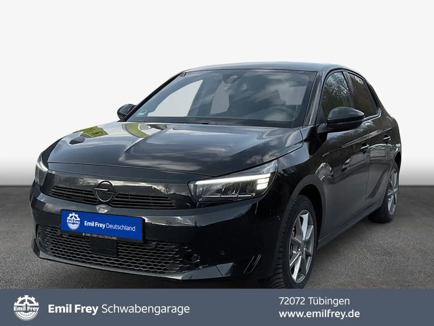 Opel Corsa 1.2 Direct Injection Turbo Hybrid 48 V GS Noir - 1