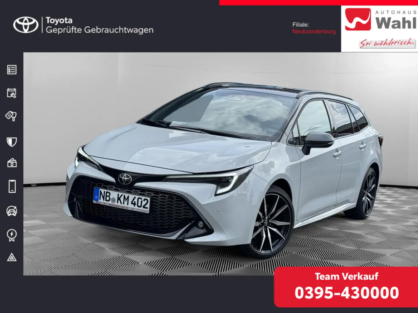 Toyota Corolla Touring Sports 2.0 Hybrid GR Sport Grau - 1