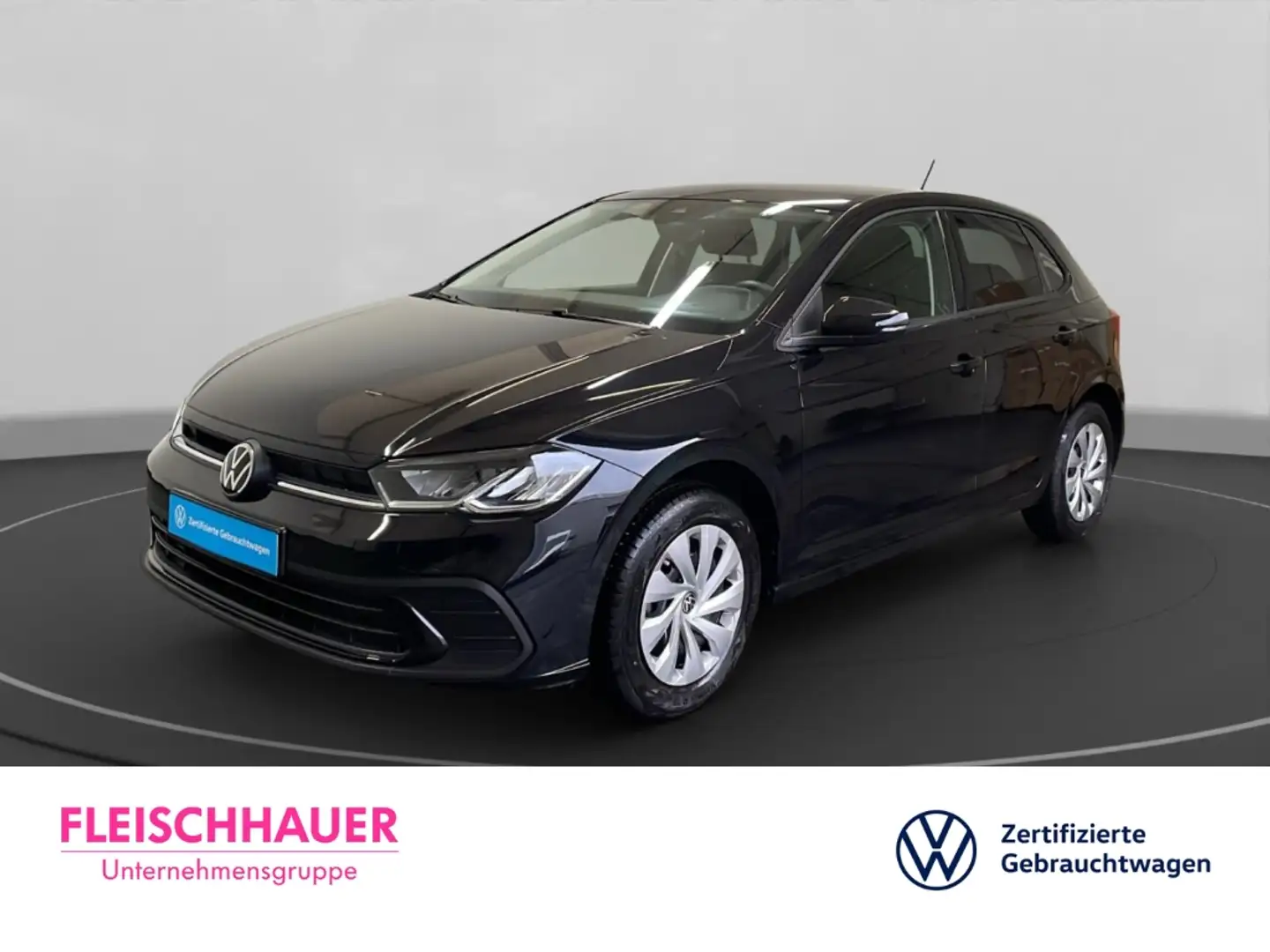 Volkswagen Polo VI 1.0 TSI Life ACC Klima PDCv+h DAB Navi LED Temp Schwarz - 1