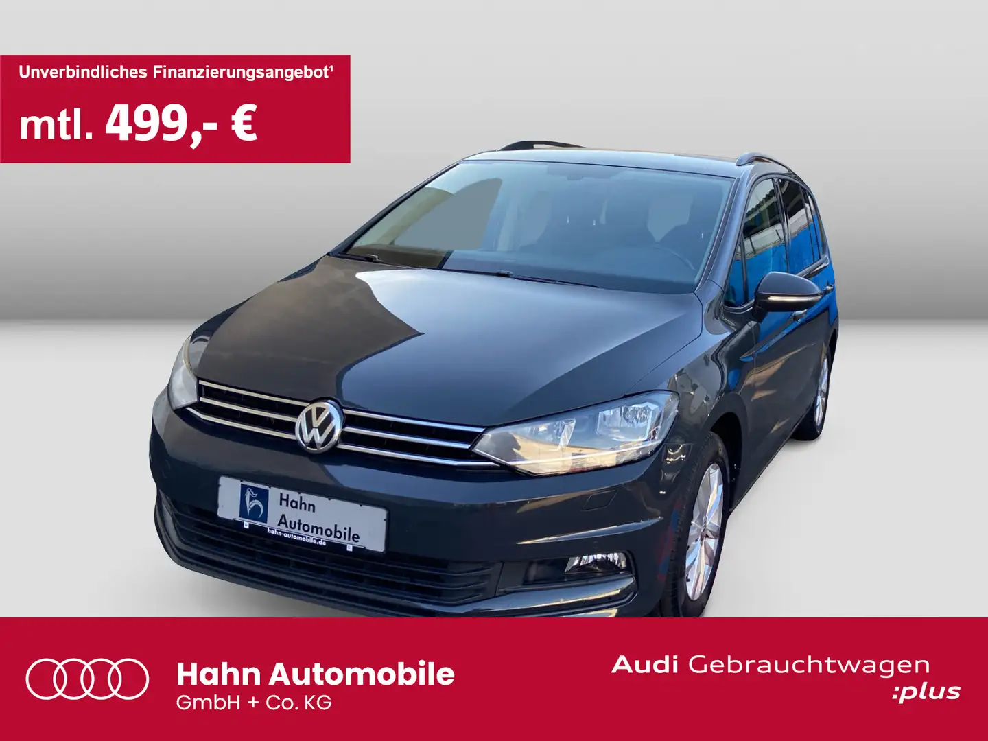 Volkswagen Touran 1.5TSI Comfortline OPF Navi GRA Sitzh Grijs - 1