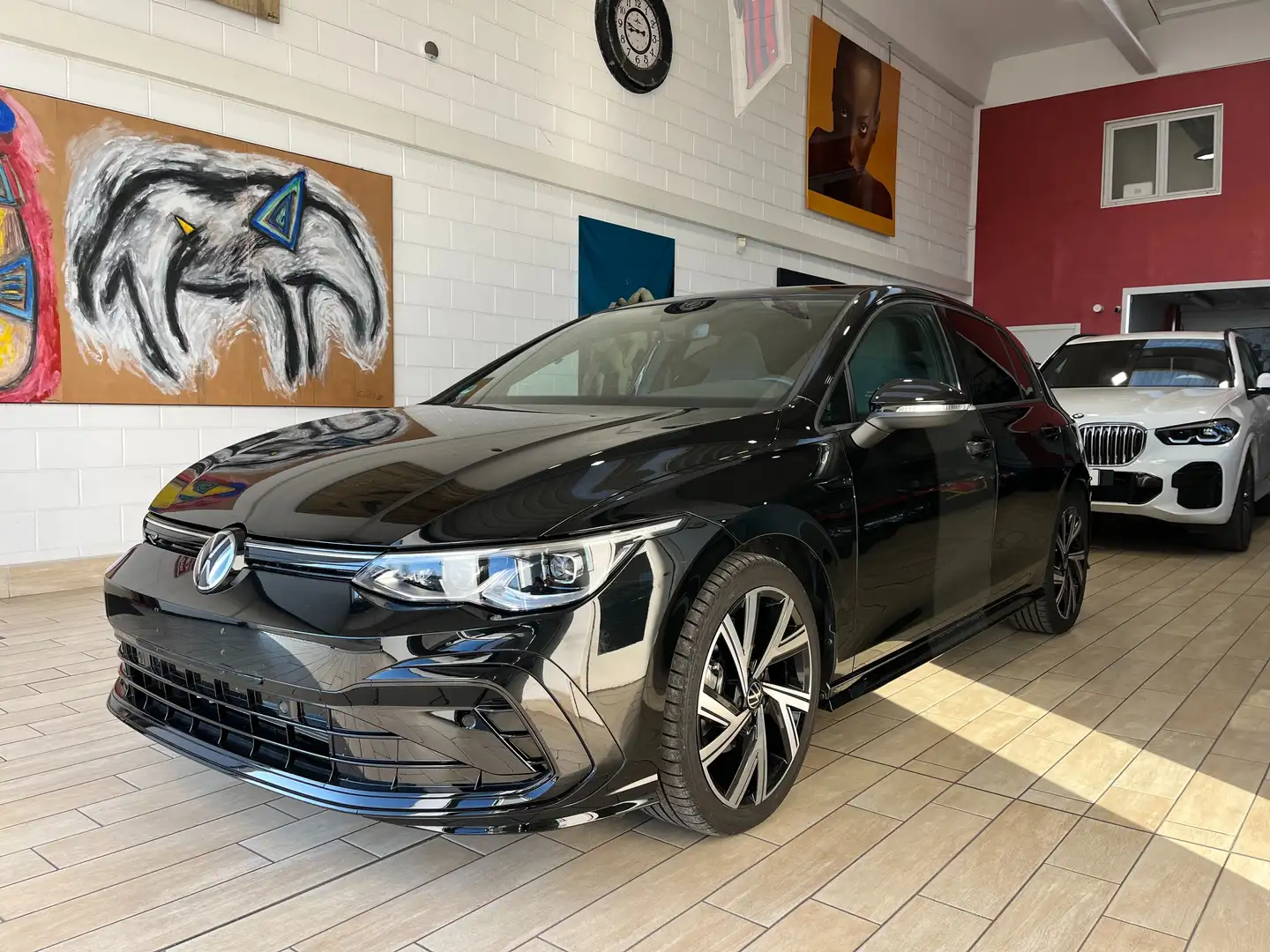 Volkswagen Golf 2.0 TDI 150 CV R-LINE TETTO APRIBILE Nero - 1