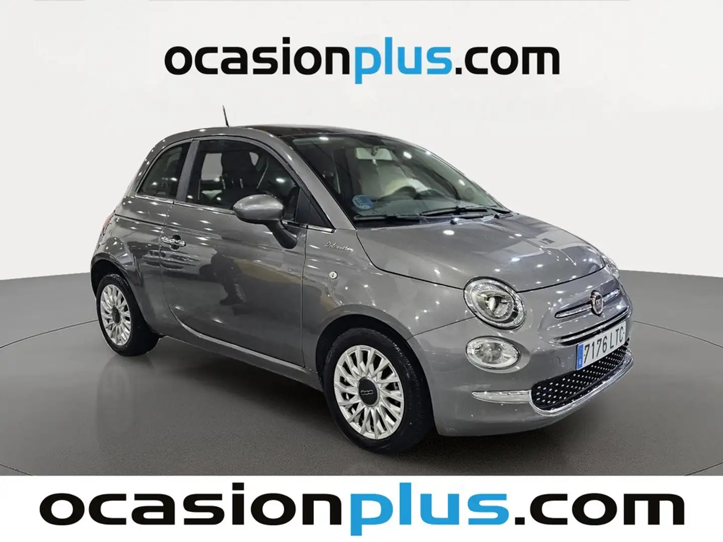 Fiat 500 1.0 Hybrid Dolcevita 52kW Gris - 2