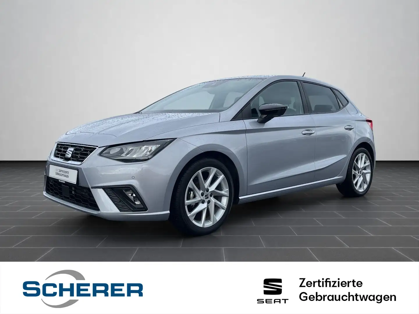 SEAT Ibiza FR 1.0 TSI LED CARPLAY PDC SHZ GRA Silber - 1