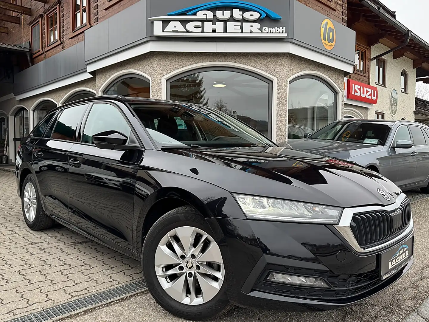 Skoda Octavia Combi 2,0 TDI Style DSG Schwarz - 1