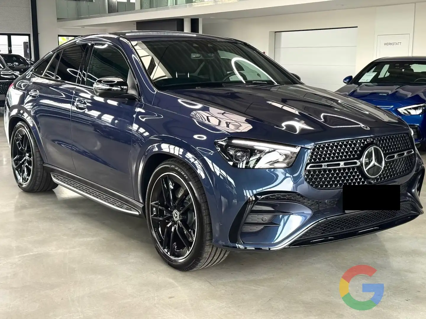 Mercedes-Benz GLE 300 GLE 300 d 4Matic Mild Hybrid Coupé AMG Line Premi Bleu - 2