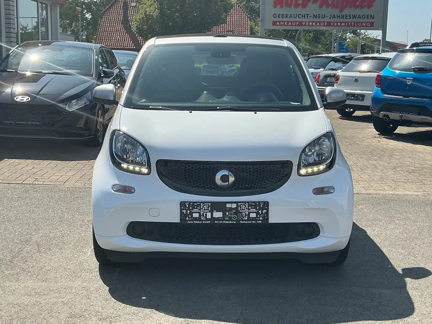 smart forTwo cabrio 52 kW BT SHZ Allwetter Argent - 2