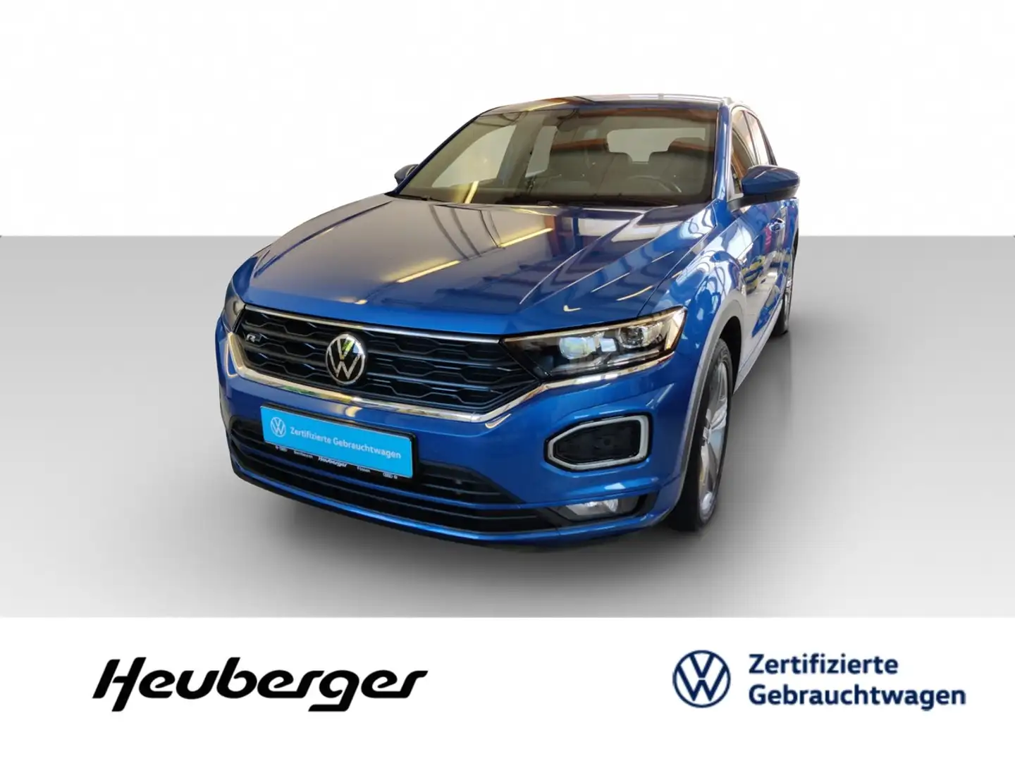 Volkswagen T-Roc 2.0 TSI DSG 4MOTION Sport, R-Line, AHK, LED Blau - 1
