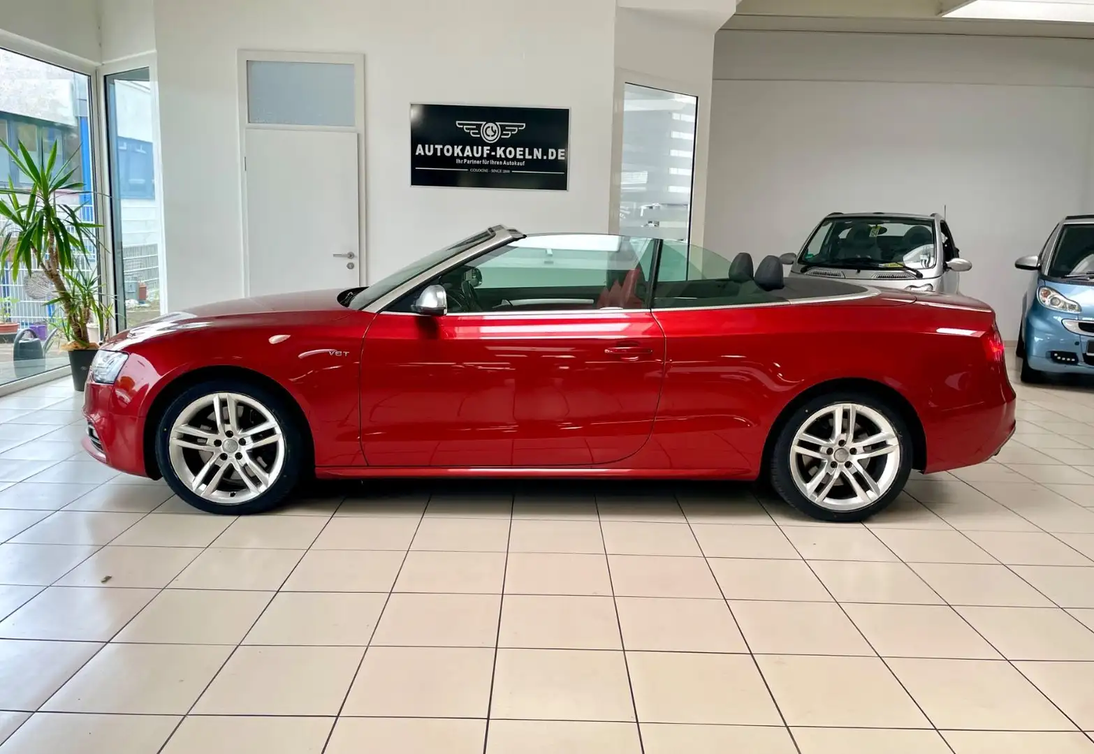 Audi S5 Cabriolet 3.0 TFSI quattro/S-line Leder Navi Rot - 2