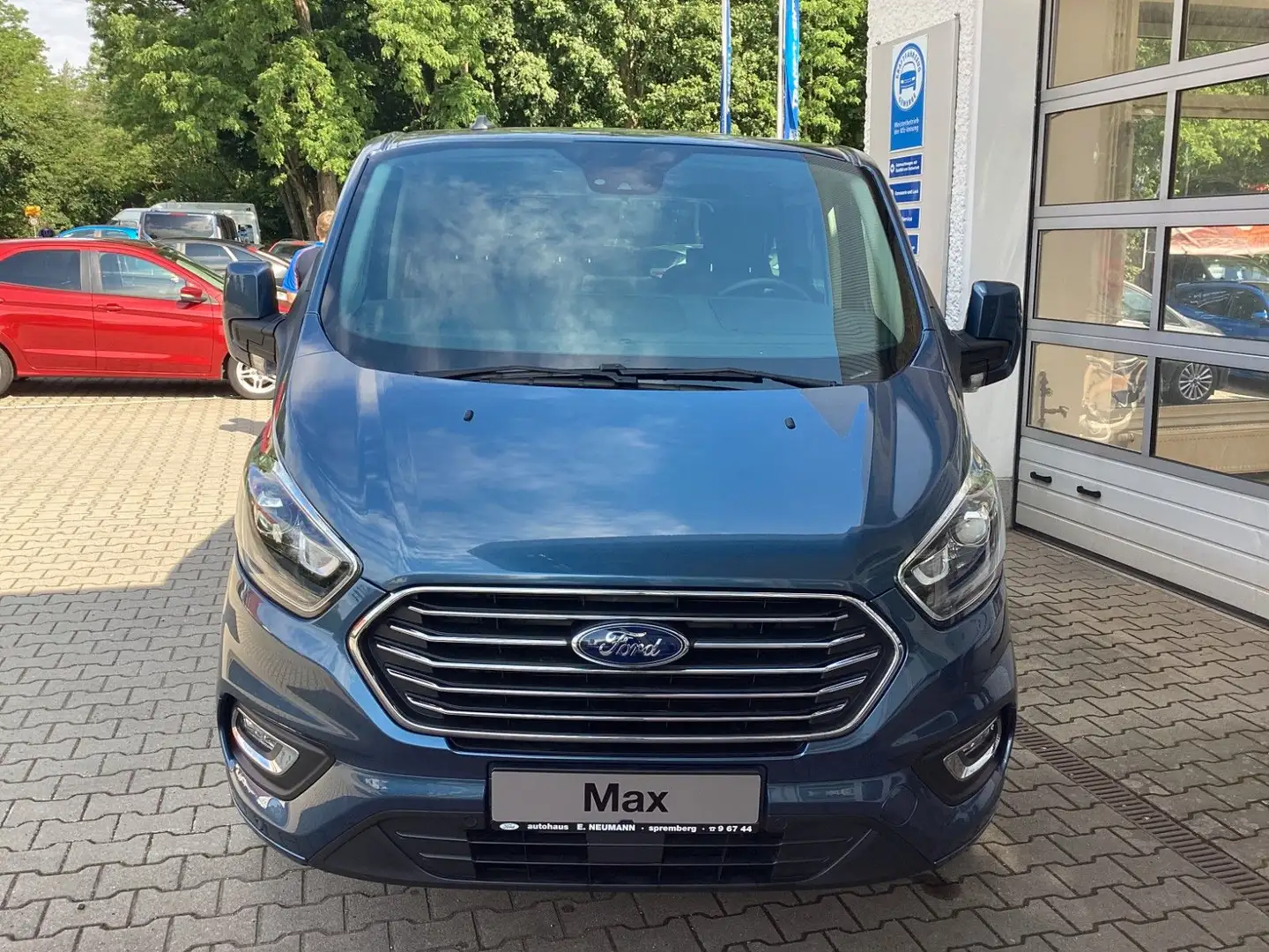 Ford Tourneo Custom Titanium 320L1 *BI-XENON* Bleu - 2