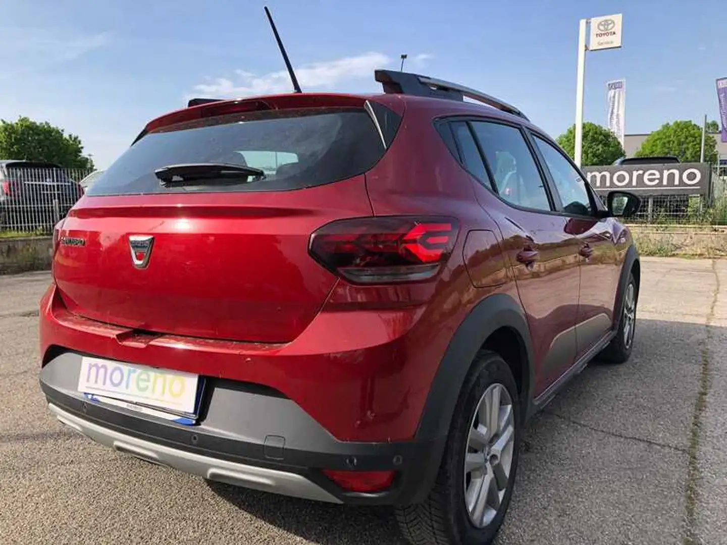 Dacia Sandero Stepway 1.0 TCe 100 CV Comfort Eco-g Rosso - 2