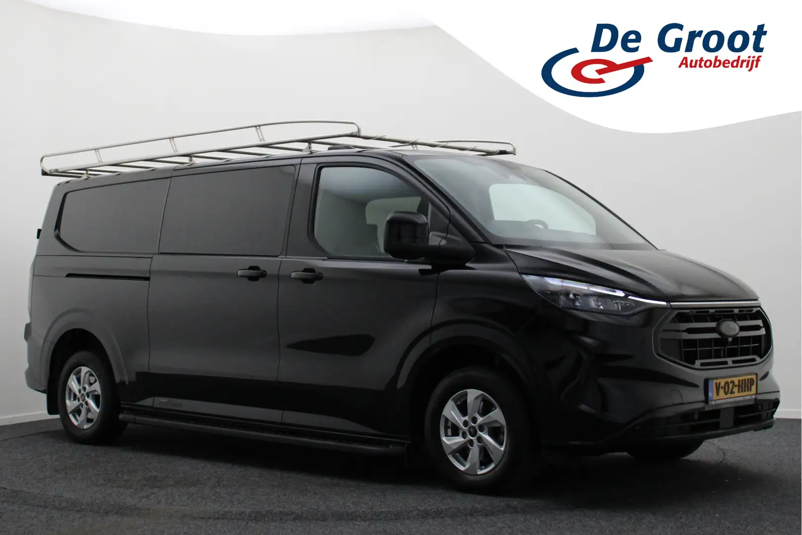 Ford Transit Custom 300 2.0 TDCI L2H1 Limited DC Virtual Cockpit, ACC, Noir - 1