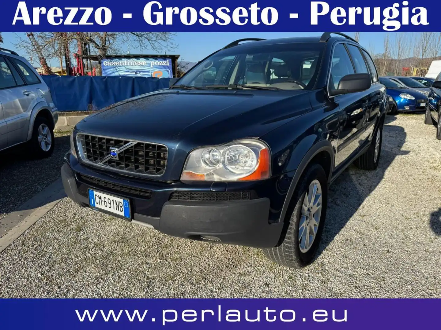 Volvo XC90 2.4 D5 AWD 7 POSTI Синій - 1