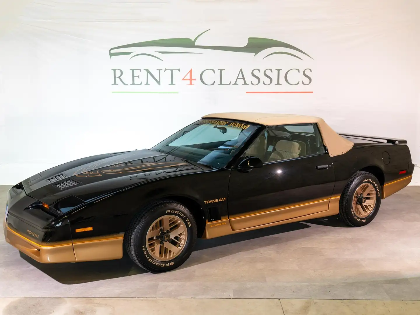 Pontiac Trans Am CABRIO Zwart - 1