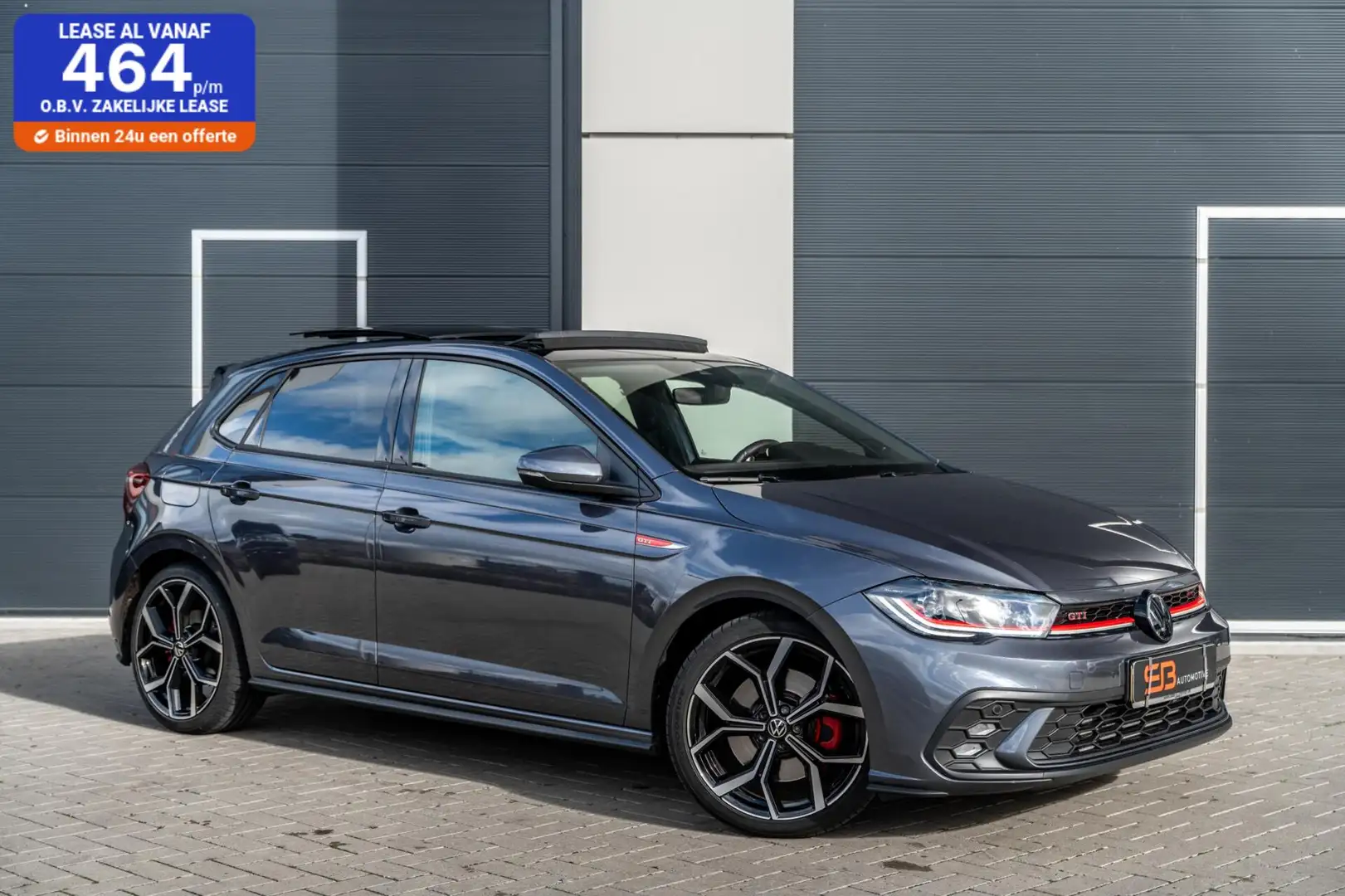 Volkswagen Polo GTI 2.0 207PK Navi|Cam|Verw Stoel|Pano|VOL! Gris - 1