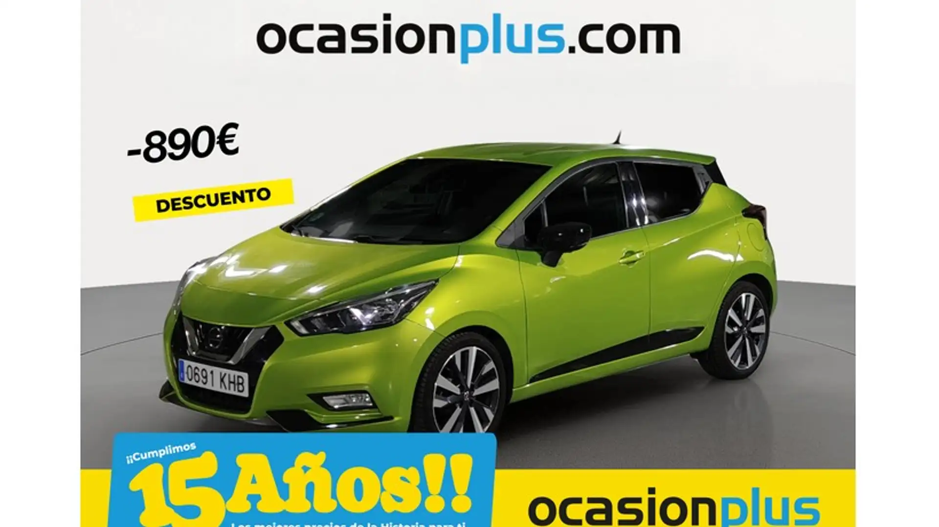 Nissan Micra IG-T S&S Tekna 90 Verde - 1