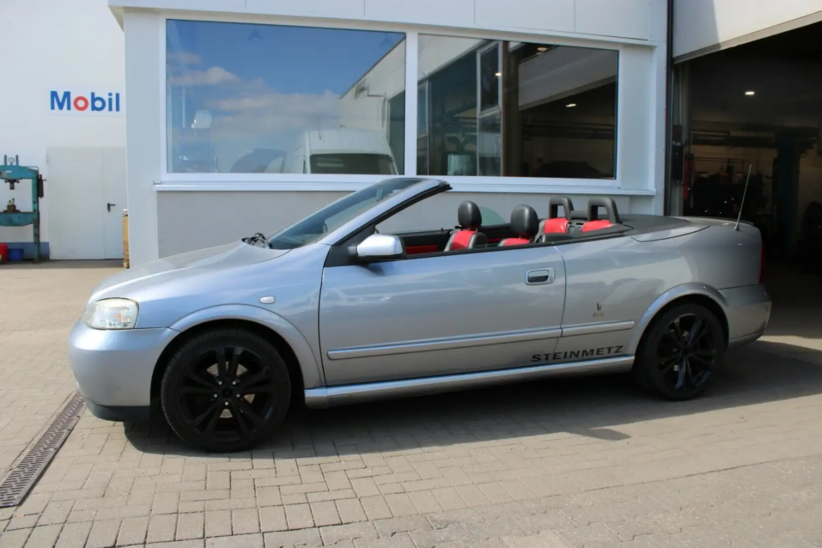 Opel Astra G 2,2i Cabrio Leder-Klima Silber - 1