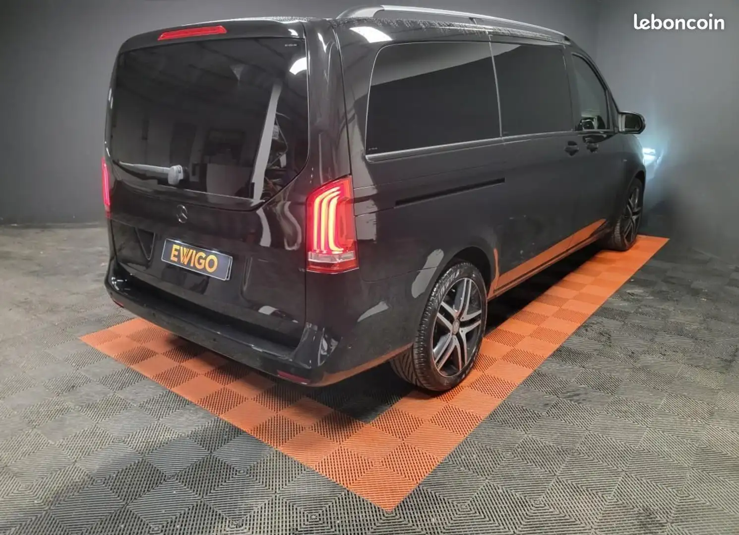 Mercedes-Benz V Mercedes 2.2 250 D 190ch LONG AVANTGARDE 7G-TRONIC BVA Negro - 2