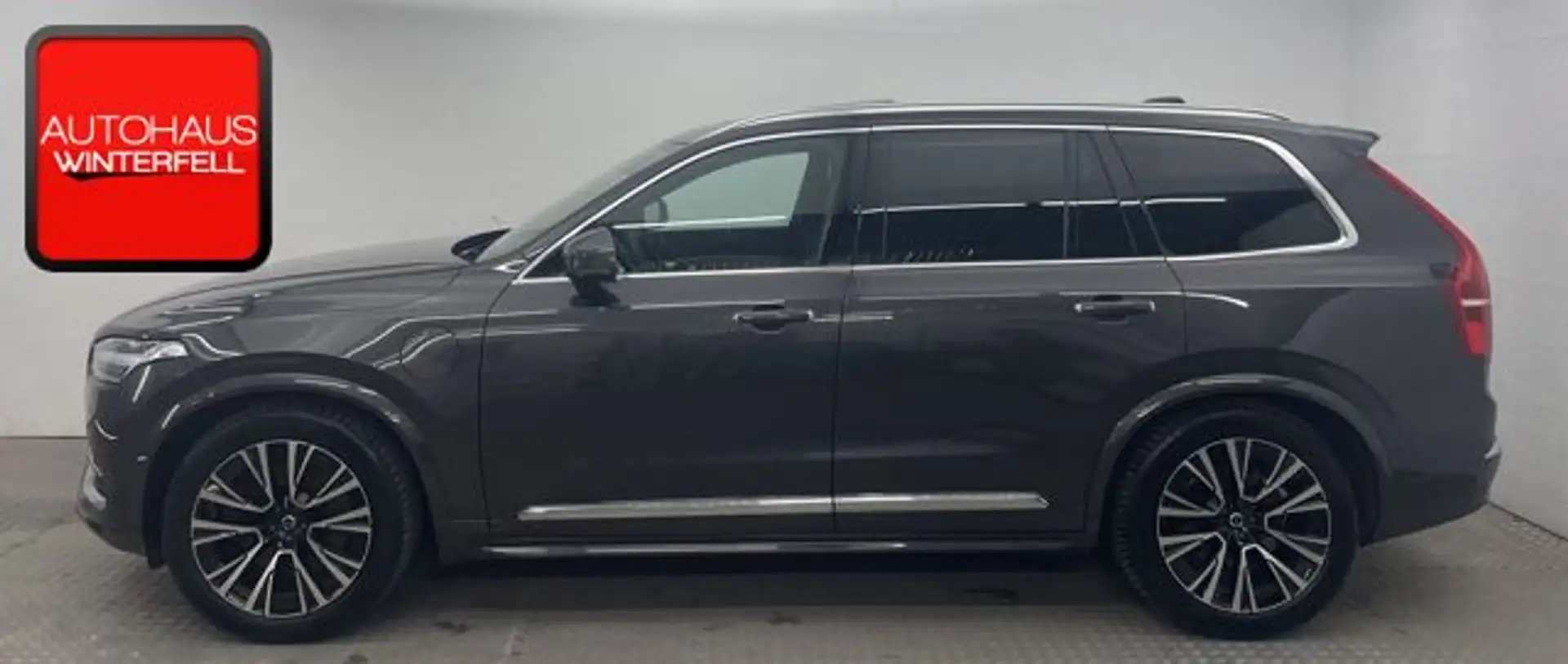 Volvo XC90 T8 PLUS BRIGHT RECH AWD 7SITZ+PANO+AHK+LUFT Grau - 2