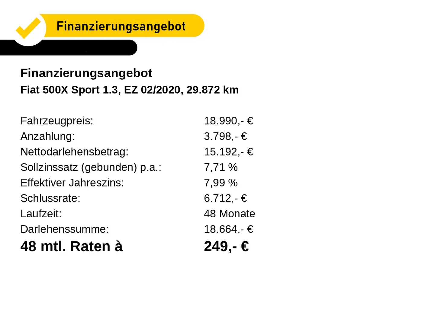 Fiat 500X 1.3 GSE Weiß - 2