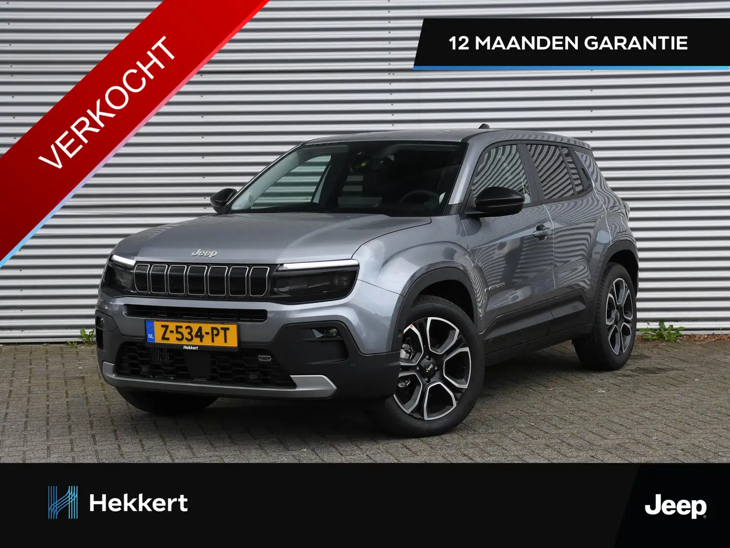 Jeep Avenger Summit 1.2 e-Hybrid 100pk Automaat ADAPT. CRUISE | Gris - 1