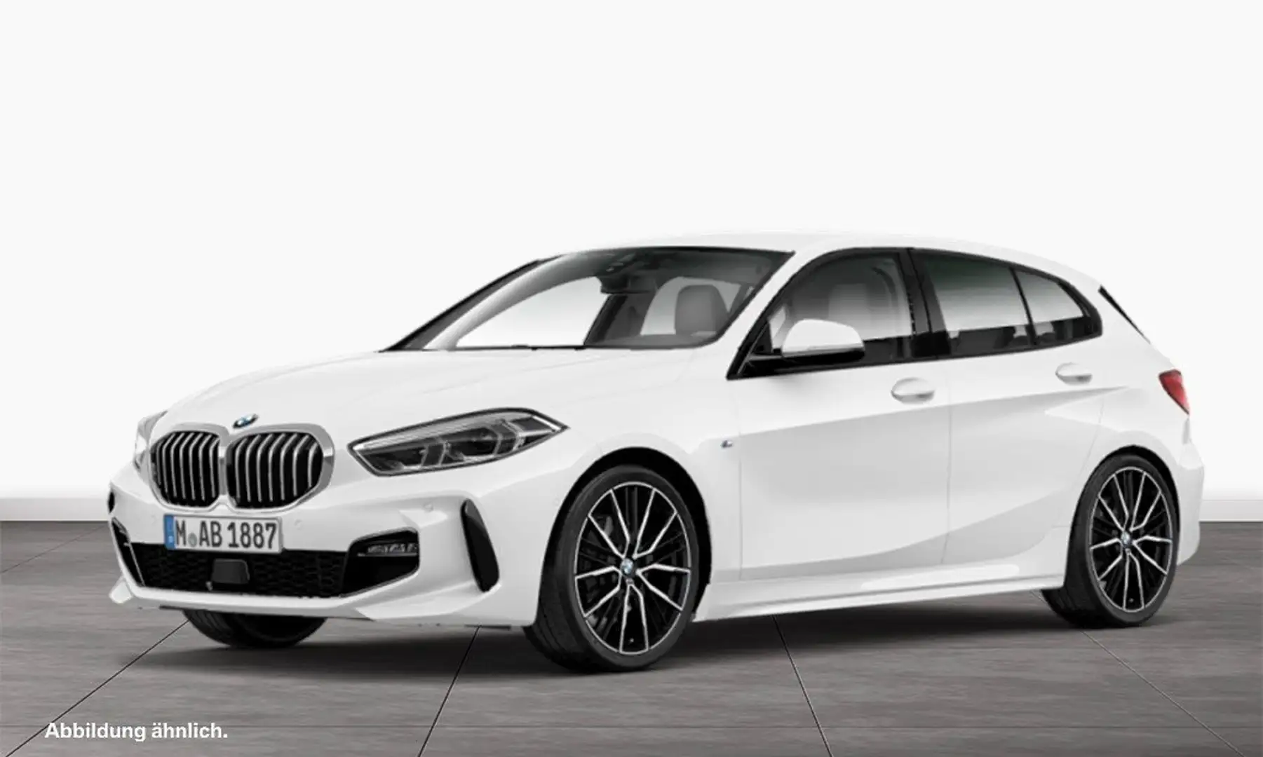 BMW 120 i Hatch DAB LED RFK AHK Klimaaut. PDC Weiß - 1