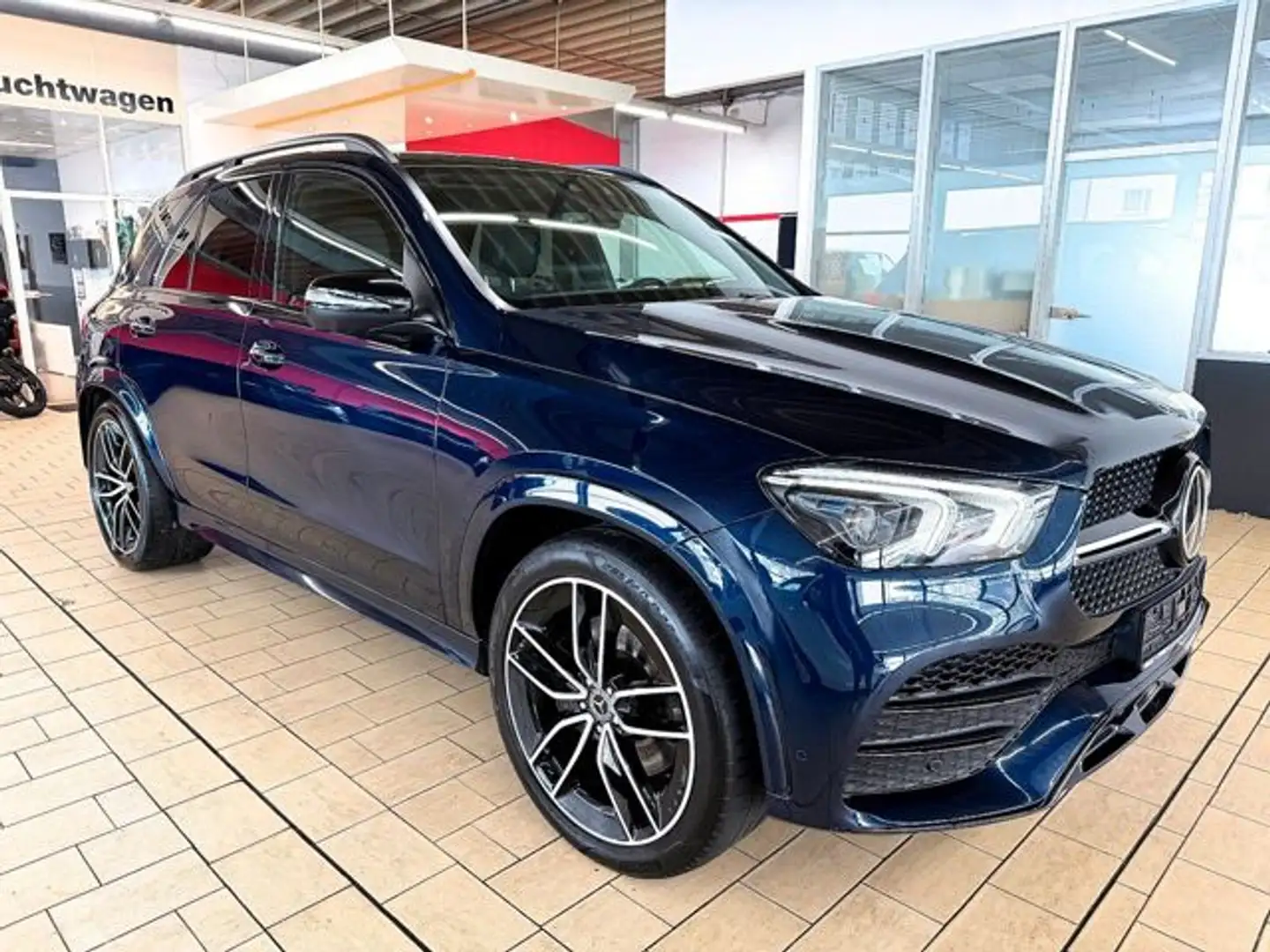 Mercedes-Benz GLE 300 d 4M *AMG+VOLLAUS+PANO+AITMATIC+22'AMG* Blau - 1