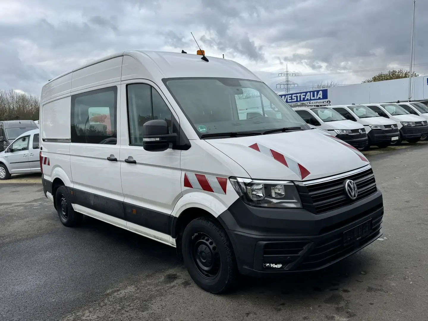 Volkswagen Crafter Kasten 35 MR L2H2 AHK*Werkstatt*Standh Bianco - 2