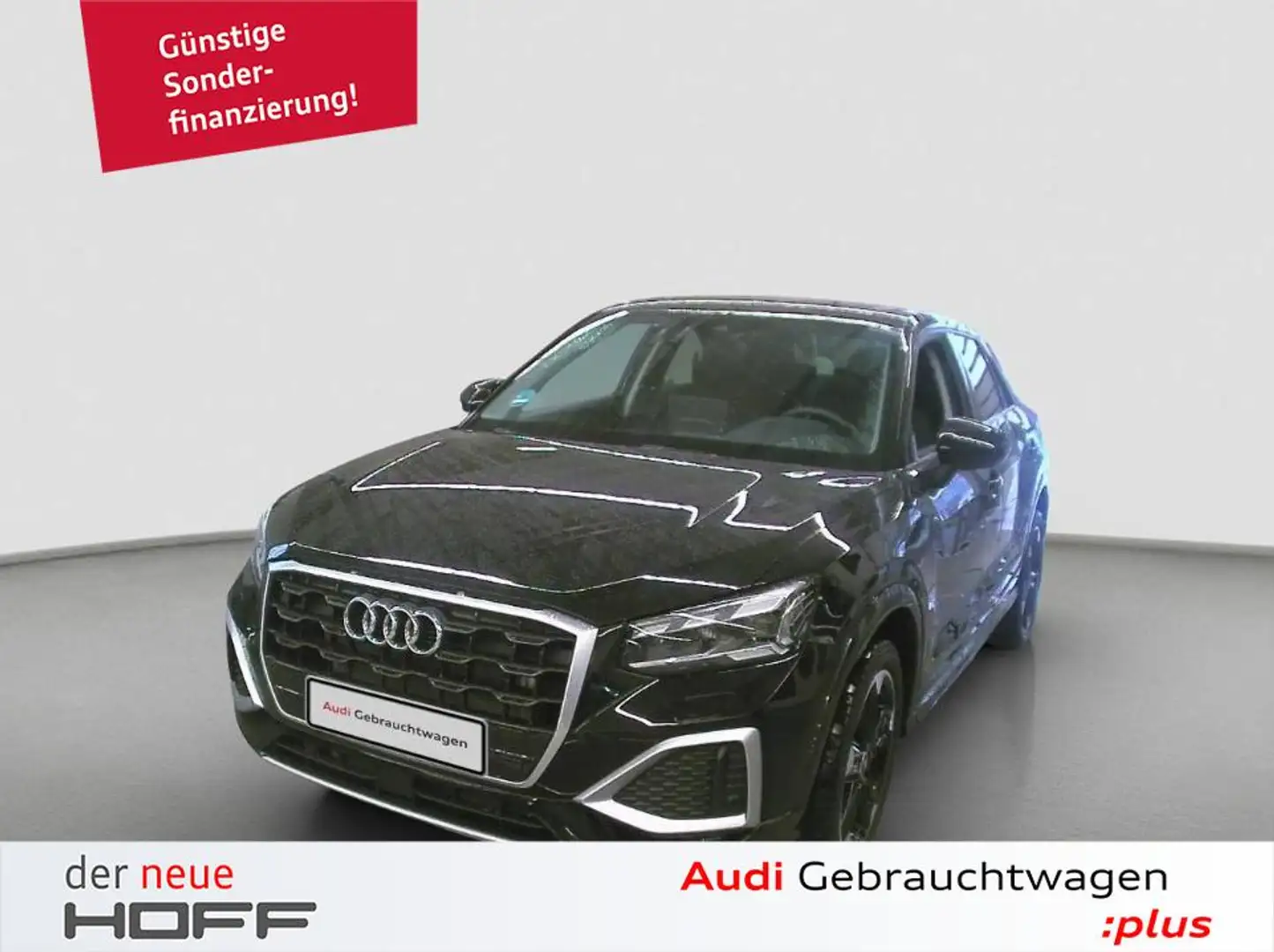 Audi Q2 Advanced 35 TFSI S tronic Matrix AHK Kamera 18Zoll Schwarz - 1