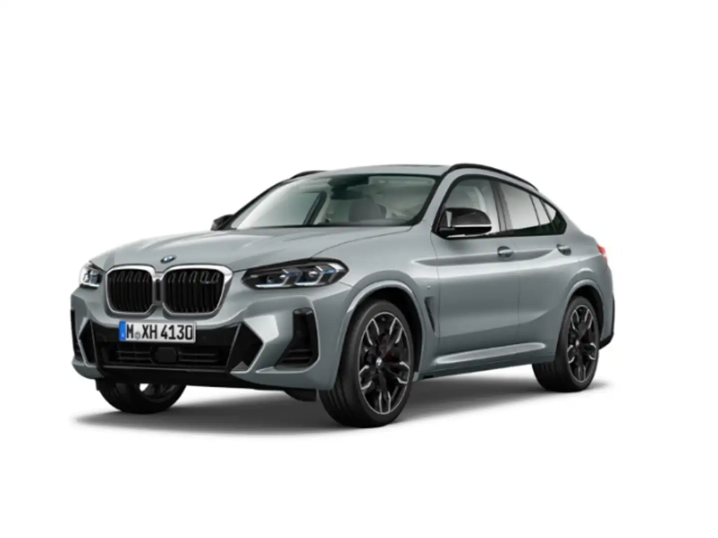 BMW X4 M40d Sportpaket RFK HUD Pano Navi Leder Grau - 1