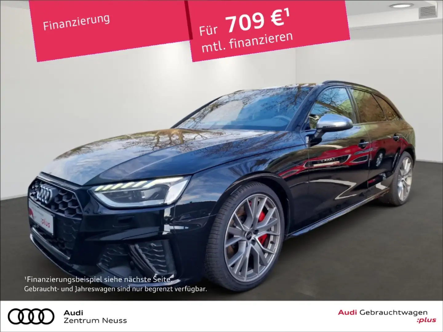 Audi S4 Avant 3.0 TDI quattro AHK ACC MATRIX-LED STHZ Negro - 1