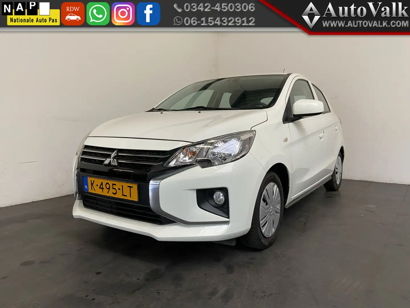 Mitsubishi Space Star 1.0 Cool+ Fehér - 1