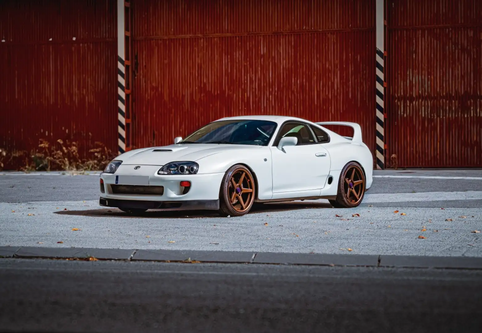 Toyota Supra 3.0 Turbo Targa Blanco - 1